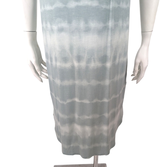 Alfani Sleeveless Chemise Nightgown Dress NEW Coverup Womens Small Green Tie Dye - Picture 5 of 11
